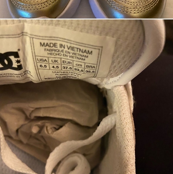 DC Gold Skateboard shoes - Picture 2 of 2